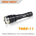 Maxtoch TA6X-11 Cree XM-L T6 LED 1000 Lumens mejor linterna táctica